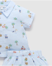 Purebaby - Crinkle Set -Kids-Babies