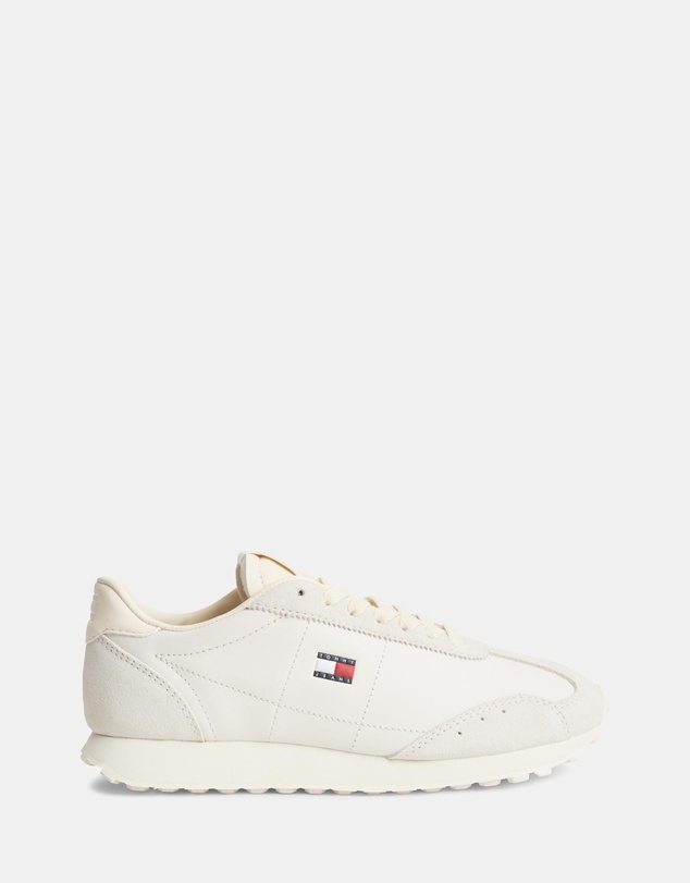Tommy Hilfiger - TJ Retro Runner Archive Leather Sneakers - Women's