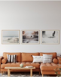 Olive et Oriel - Live To Ride Art Print