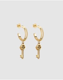 Philipp Plein - Plein Valentine Gold-Tone Earrings