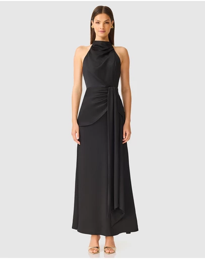 Elliatt - Auriella Halter Maxi Gown