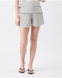 Ripe Maternity - Jada Stripe Short