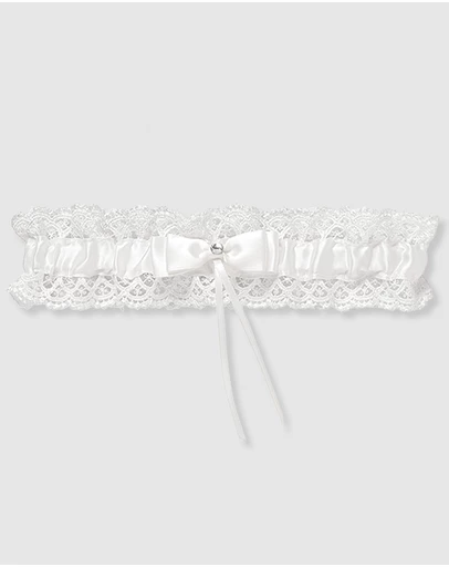 B Free Intimate Apparel - Bridal Garter Vintage Lace