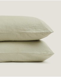 Carlotta + Gee - 100% Linen Pillowcase Set