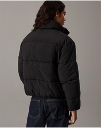 Calvin Klein Jeans - Relaxed Chenille Logo Puffer Jacket