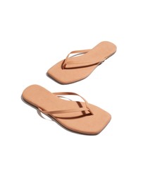 Tkees - Lily Square Toe Suede Sandals