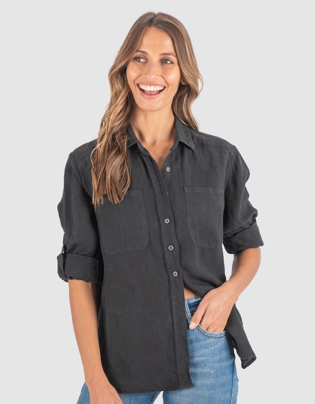 CAMIXA - Luna Oversize Linen Shirt