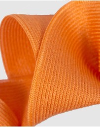 Max Alexander - Large Wavy Orange Racing Fascinator