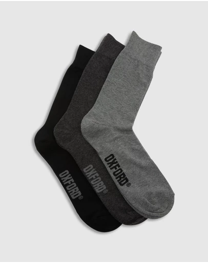 Oxford - 3 Pack Mens Business Socks