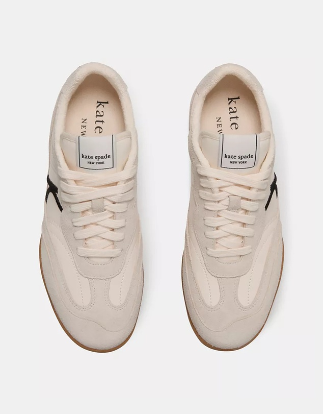 Kate Spade - KS Drift Smooth Leather Sneakers
