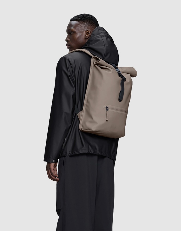 RAINS - Rolltop Rucksack Cinder