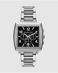 Michael Kors - Rhys Silver Tone Chronograph Watch