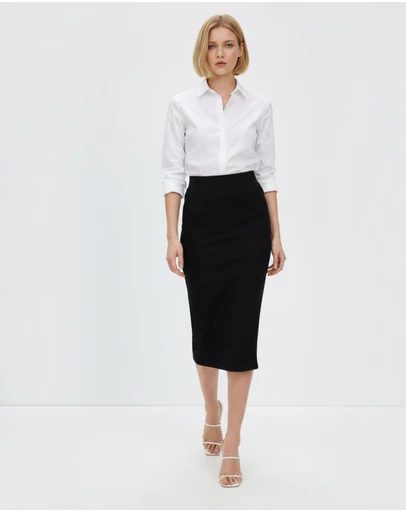 Mossée - Aurelia Long Elastic Waist Skirt