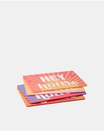 HOTTIE - Sunnie Hey Hottie 4-Piece Placemat Set