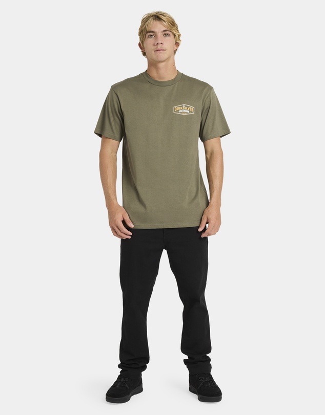 Quiksilver - Mens Classic Hooks T-Shirt