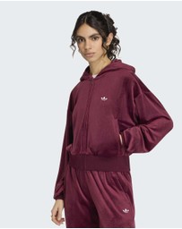 adidas Originals - ESSENTIALS VELOUR TRACK TOP Womens