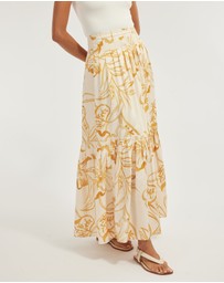 Amelius - Rosemallow Pleated Skirt