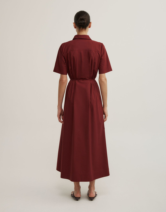 Witchery - Drawstring Shirt Midi Dress