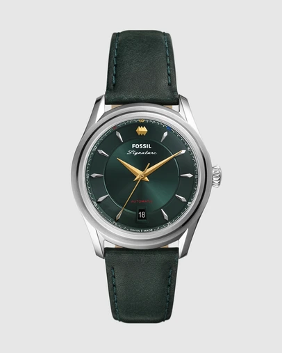 Fossil - Signature CS-1 Green Analogue Watch