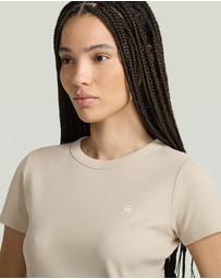 G-Star - Rib Cap Sleeve Tee
