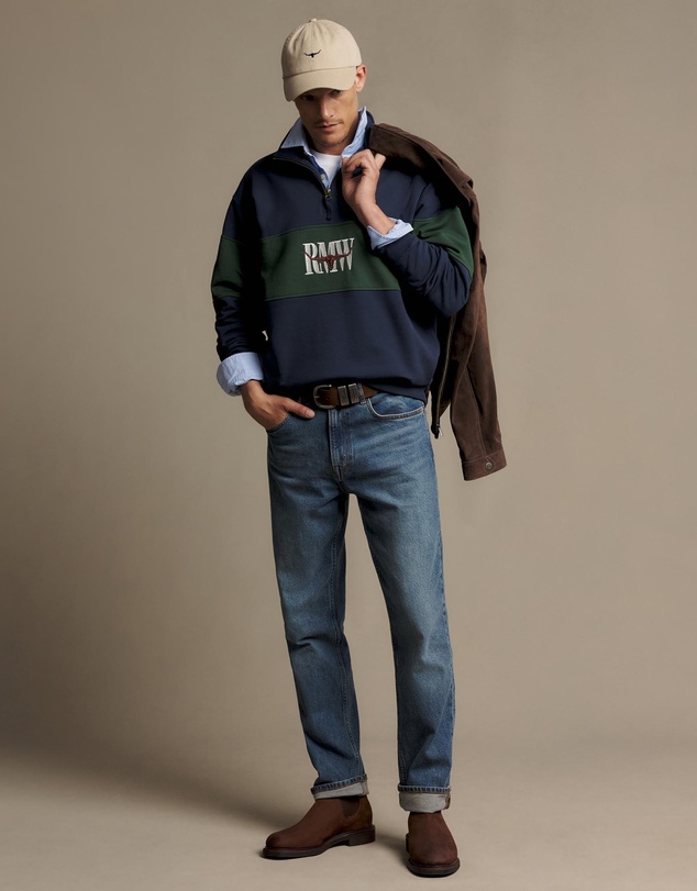 R.M.Williams - Heritage Panel Quarter Zip