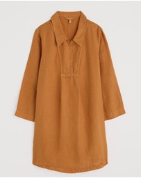 Seasalt - Seasalt Cornwall Yellow Tide Clock 3/4 Sleeve Tunic