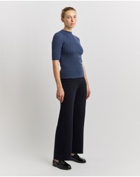 Toorallie - Variegated Rib Top