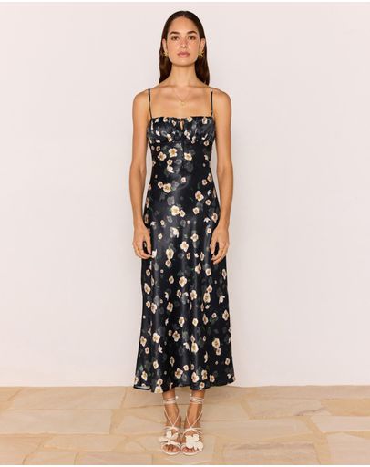 Floral & Black