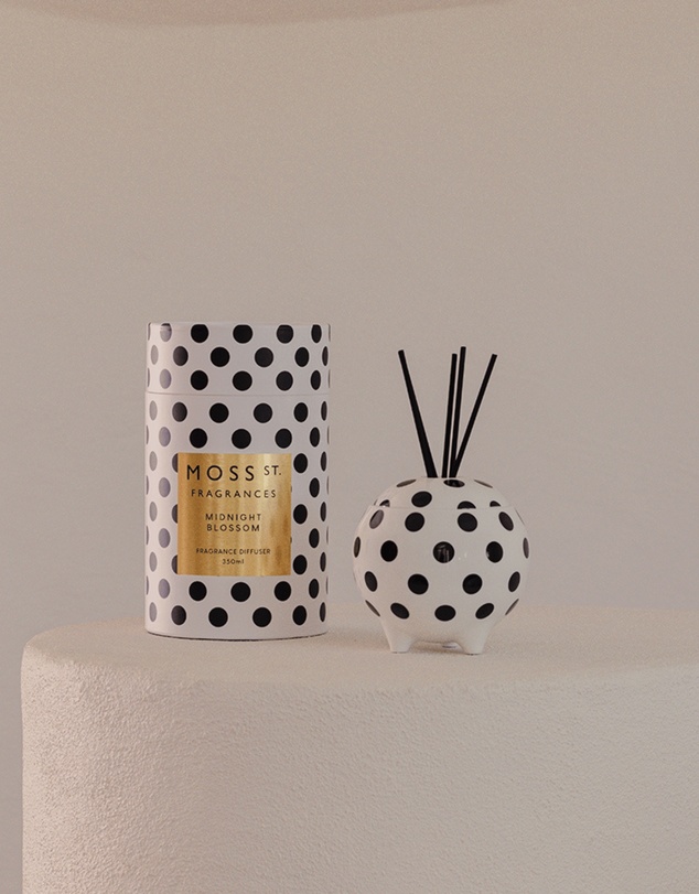 Moss St Fragrances - Midnight Blossom Ceramic Diffuser 350ml
