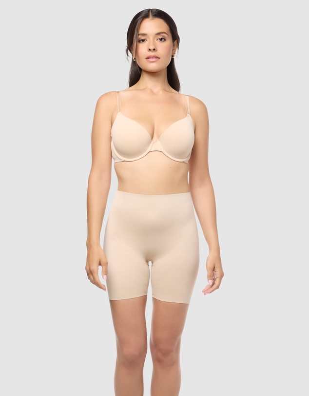 Cupid Fine Shapewear - Full Effect Padded Butt-Lift Thigh Shaper Short