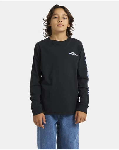 Quiksilver - Boys Long Sleeve Warp Drive T-Shirt