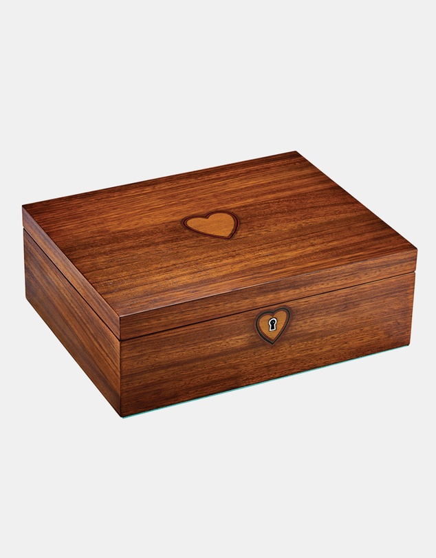 Wolf - Wolf Ballet Musical Jewellery Box Sleeping Beauty Walnut Wood