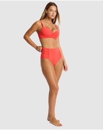 Sea Level Australia - Essentials Edit High Waist Gathered Side Pants