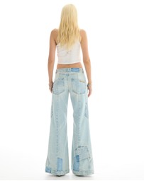 THE TALES - The Tales Reworked Denim Flares