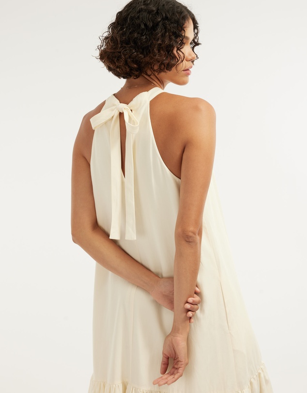 Amelius - Frankie Tie Neck Maxi Dress