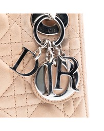 Pre-Loved by Azura Reborn - Pre-Loved Mini Iridescent Lambskin Cannage Lady Dior