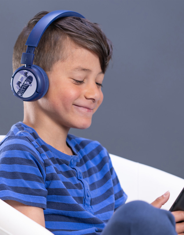 Buddyphones - BuddyPhones POPFun Wireless Headset Deep Blue