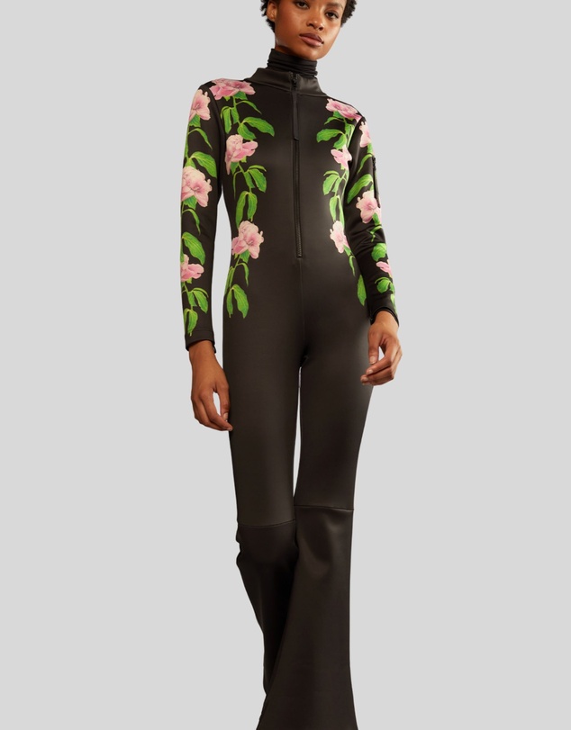 Cynthia Rowley - WATER REPELLENT BONDED SKI JUMPSUIT