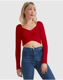 Belle & Bloom - Forget Me Not Knit Crop