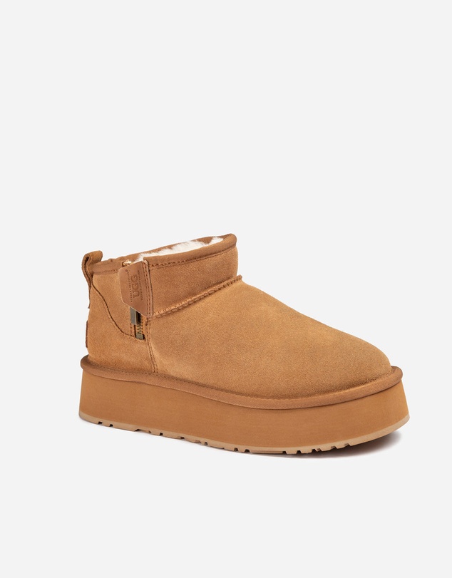 Ozwear Connection Uggs - Ugg Platform Beri Zipper Boots