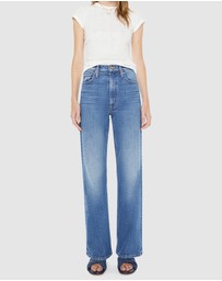 MOTHER - High Waisted Bookie Sneak Jeans