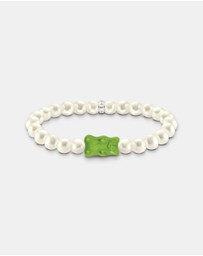 THOMAS SABO - Pearl bracelet with Green HARIBO Goldbear