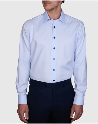 Abelard - Trifolati 2 Ply Twill Slim Fit Shirt