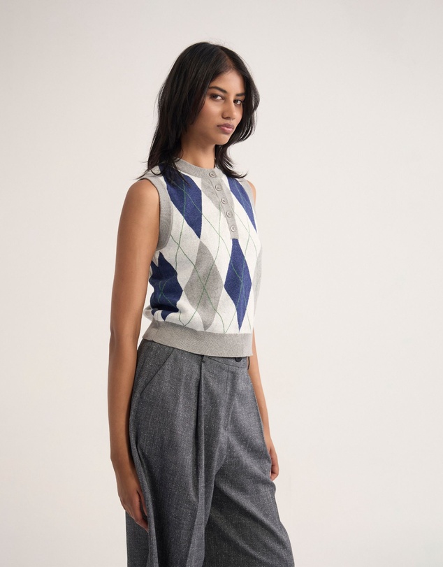 Oxford - Carina Argyle Vest