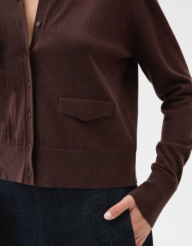 Oroton - Collar Cardigan