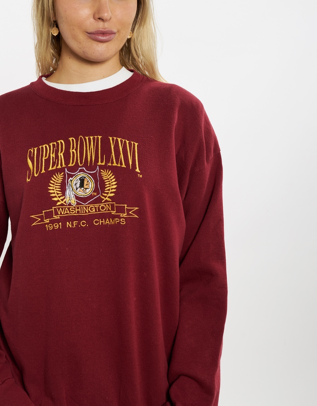 Vintage by The Real Deal - Pre Loved - 1991 NFL Washington Redskins Sweatshirt
