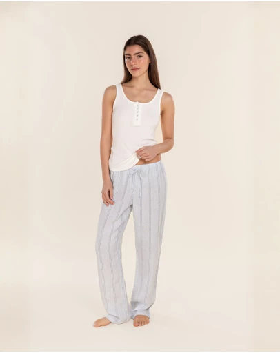 Gingerlilly - Zoey Long Linen Pants