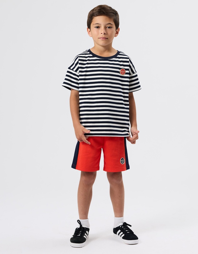 Goldie + Ace - Colour Block Sweat Shorts - Babies-Kids