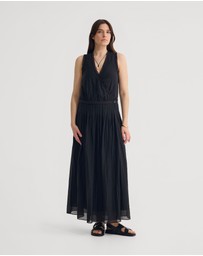Oxford - Alina Pleated Skirt Dress