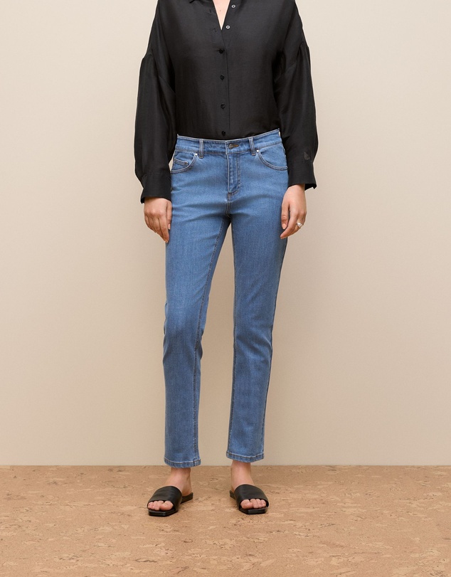 Trenery - Boyfriend Jean in Light Wash